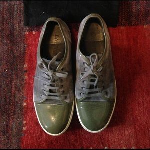 Men's Lanvin suede sneakers U.S 10